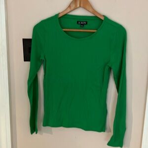 J Crew vintagege rib long sleeved tee